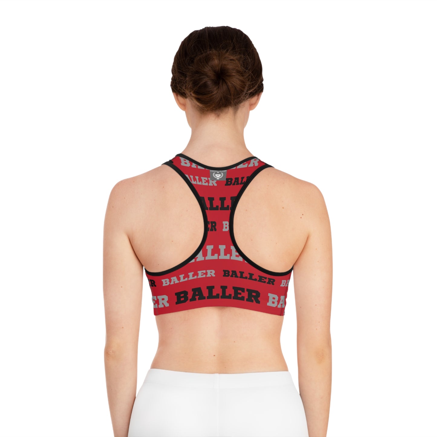 Baller Sports Bra - Red