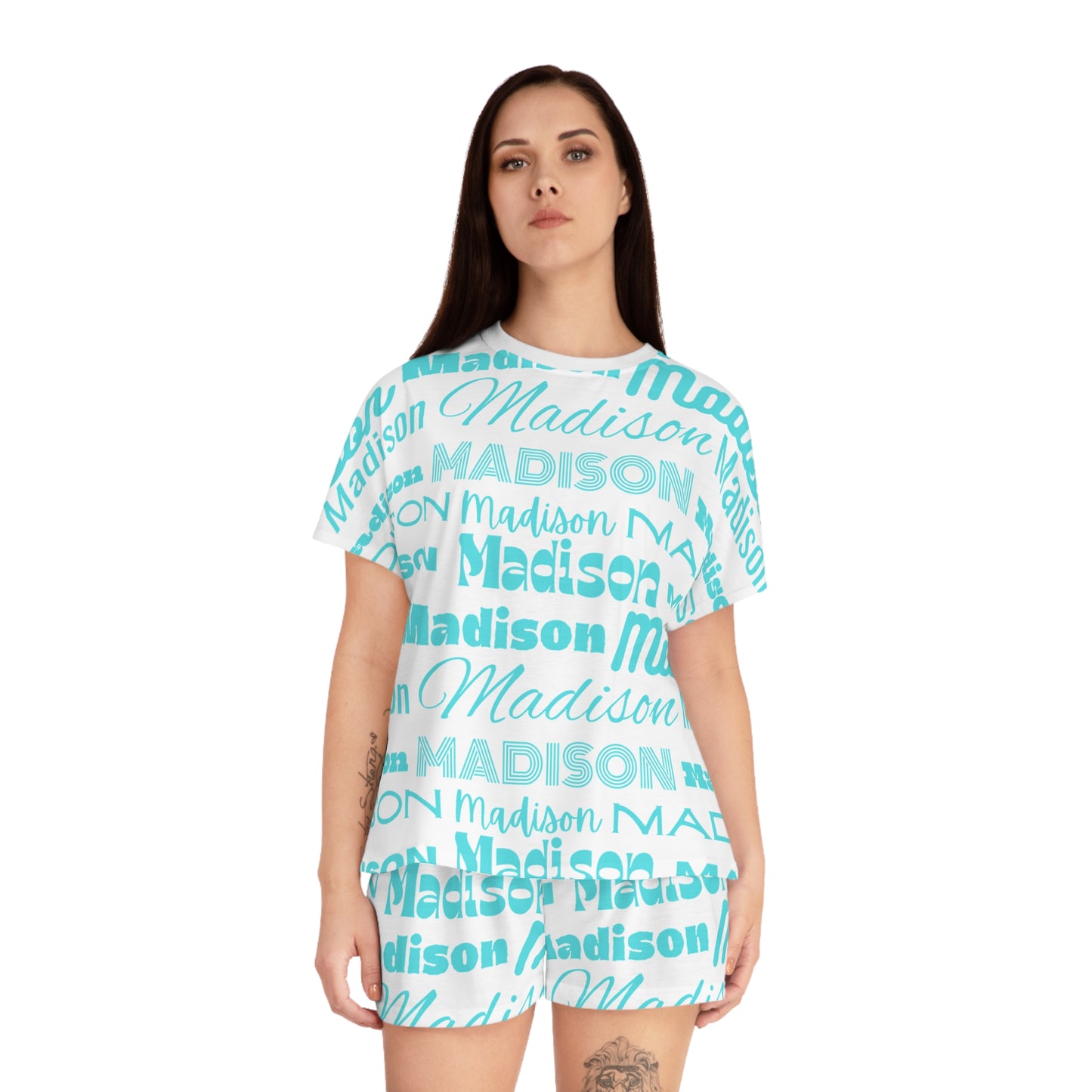 Personalized 'Madison' Women's Short Pajama Set