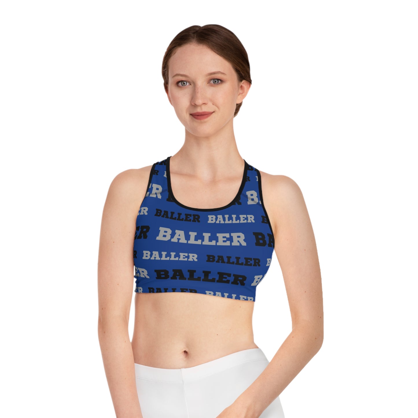 Baller Sports Bra - Blue