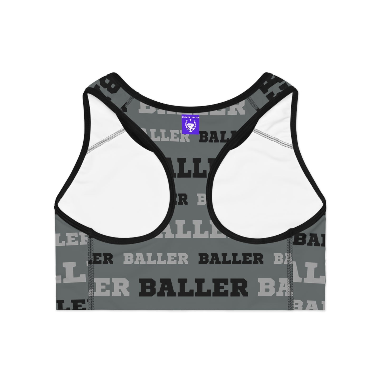 Baller Sports Bra - Gray