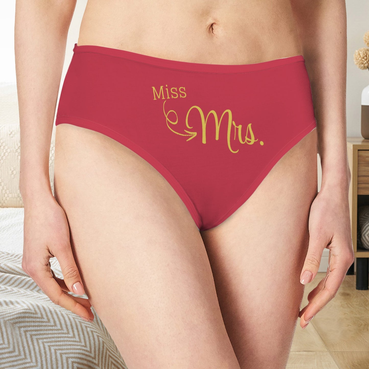 Miss to Mrs. Panties - Red
