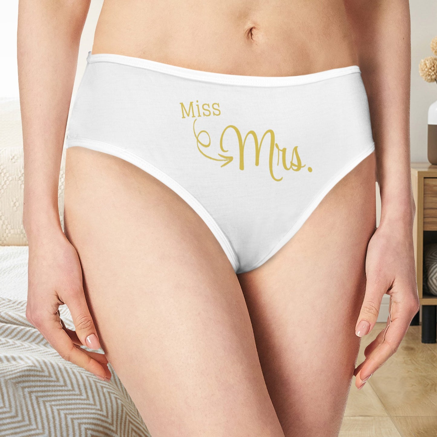 Miss to Mrs. Panties - White