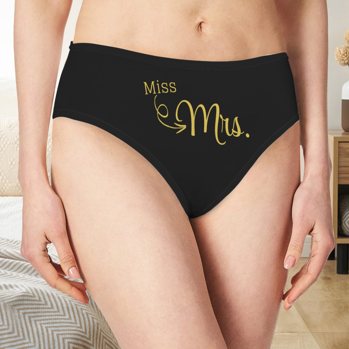 Miss to Mrs. Panties - Black
