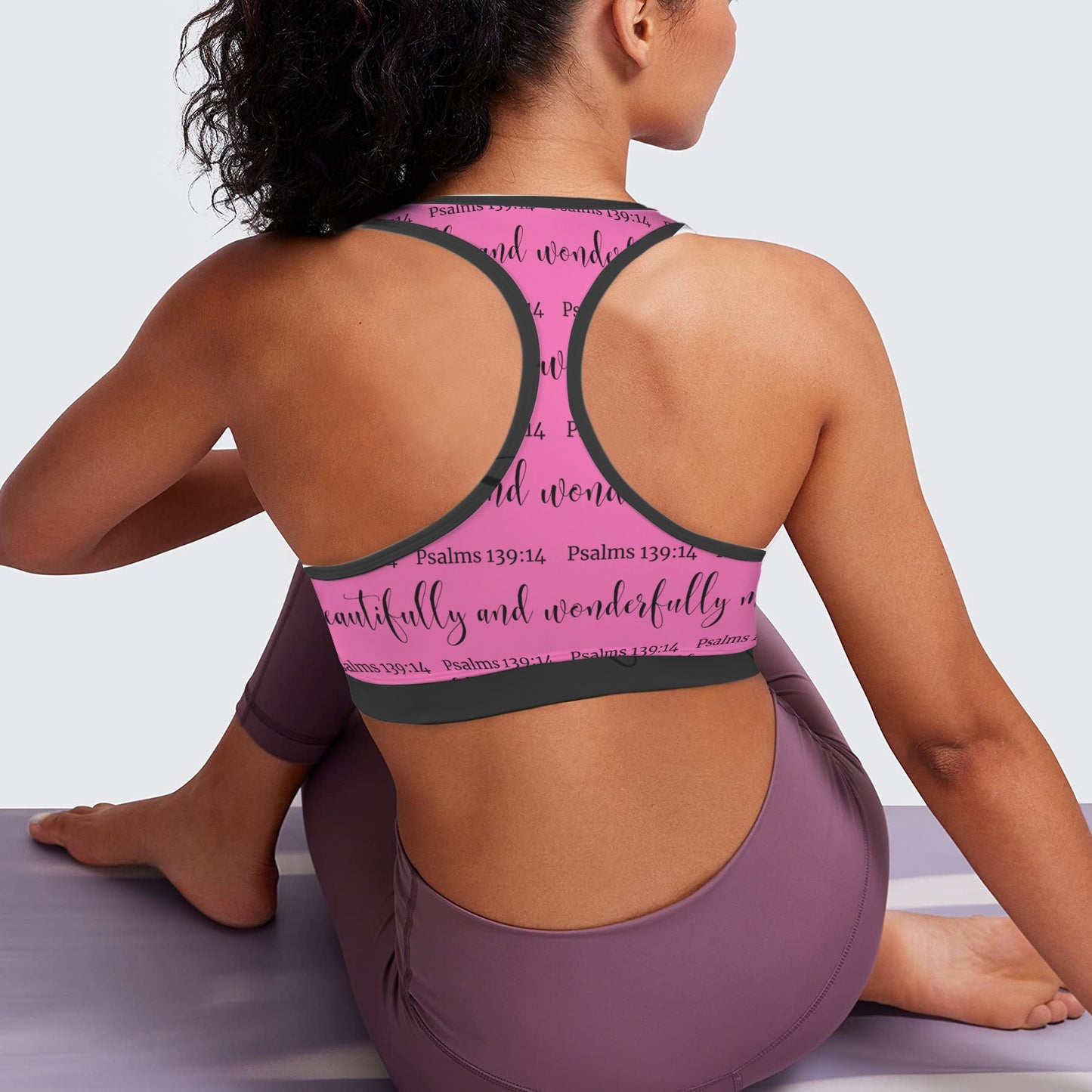 Beautifully and Wonderfully Made Sports Bra