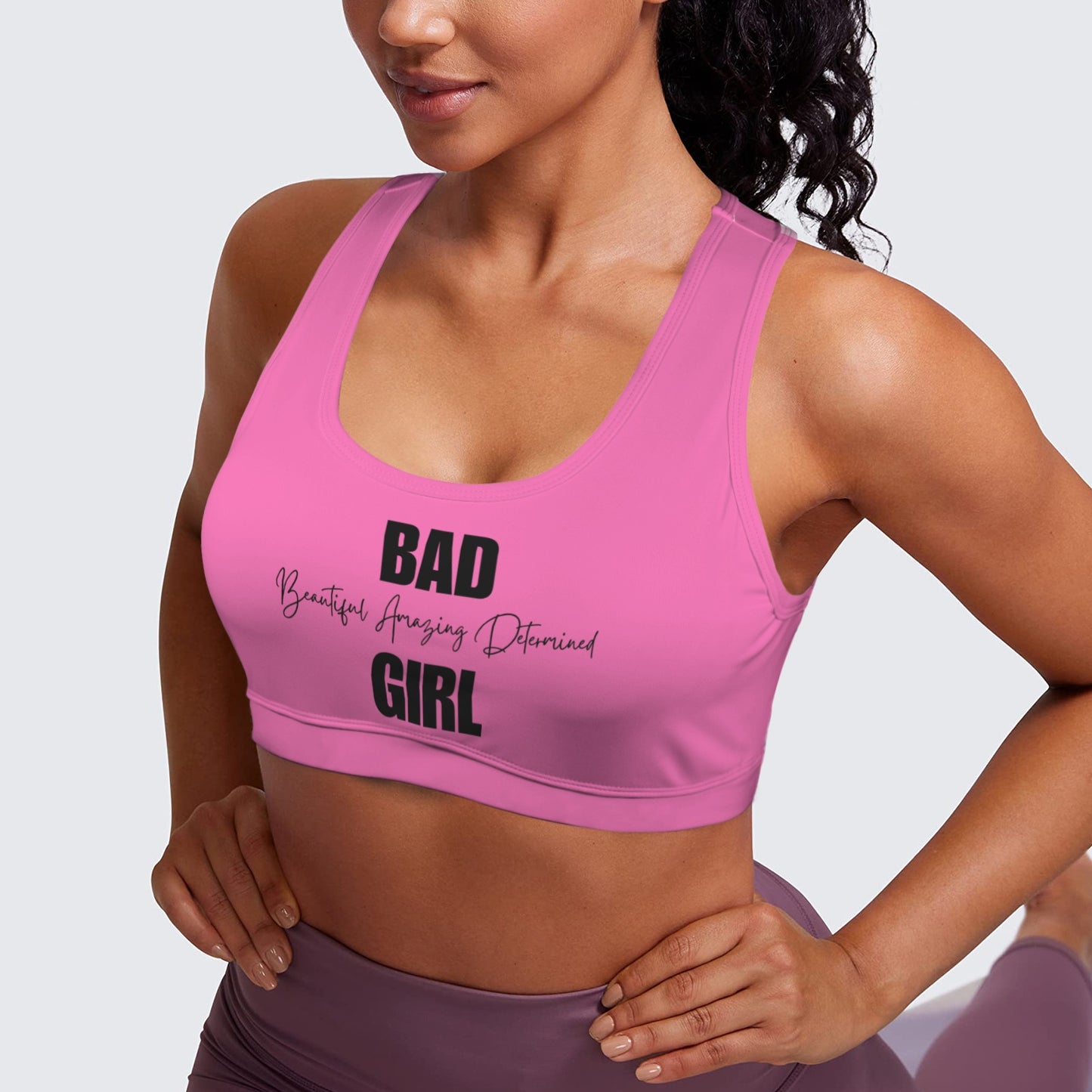 BAD Girl Racerback Sports Bra