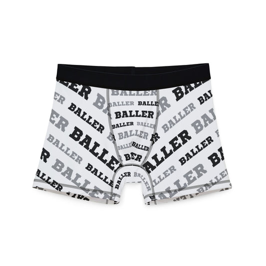 Baller Boxers - White