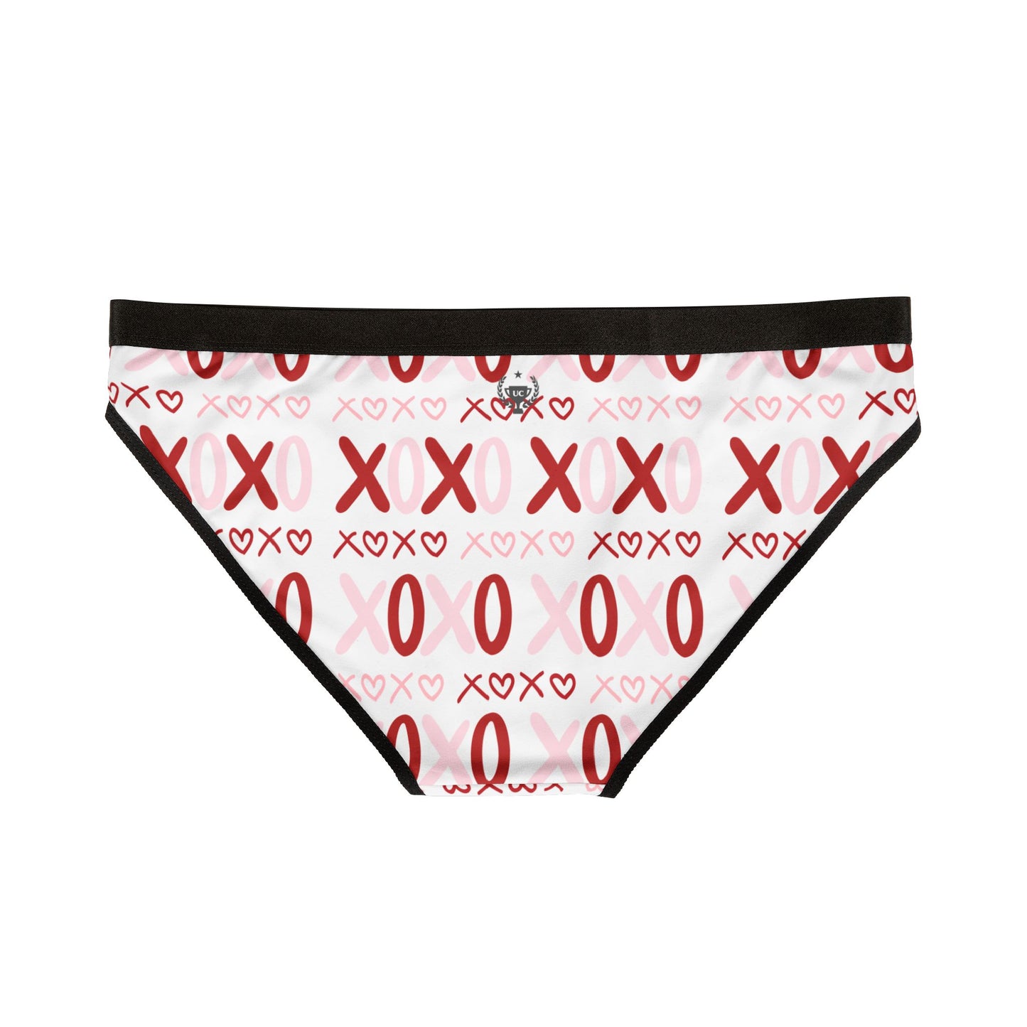 Women's Bikini Underwear — XOXO Valentine Pattern