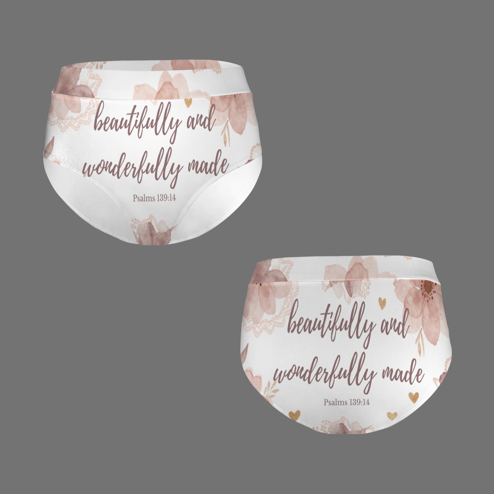 Rose Beautifully and Wonderfully Made Panties