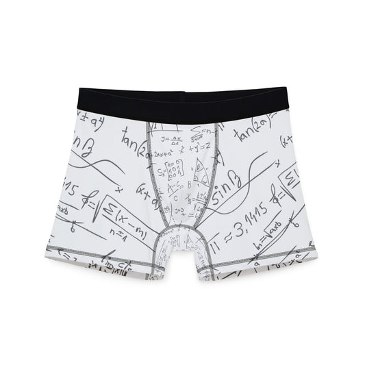 Math Wiz Boxers - White