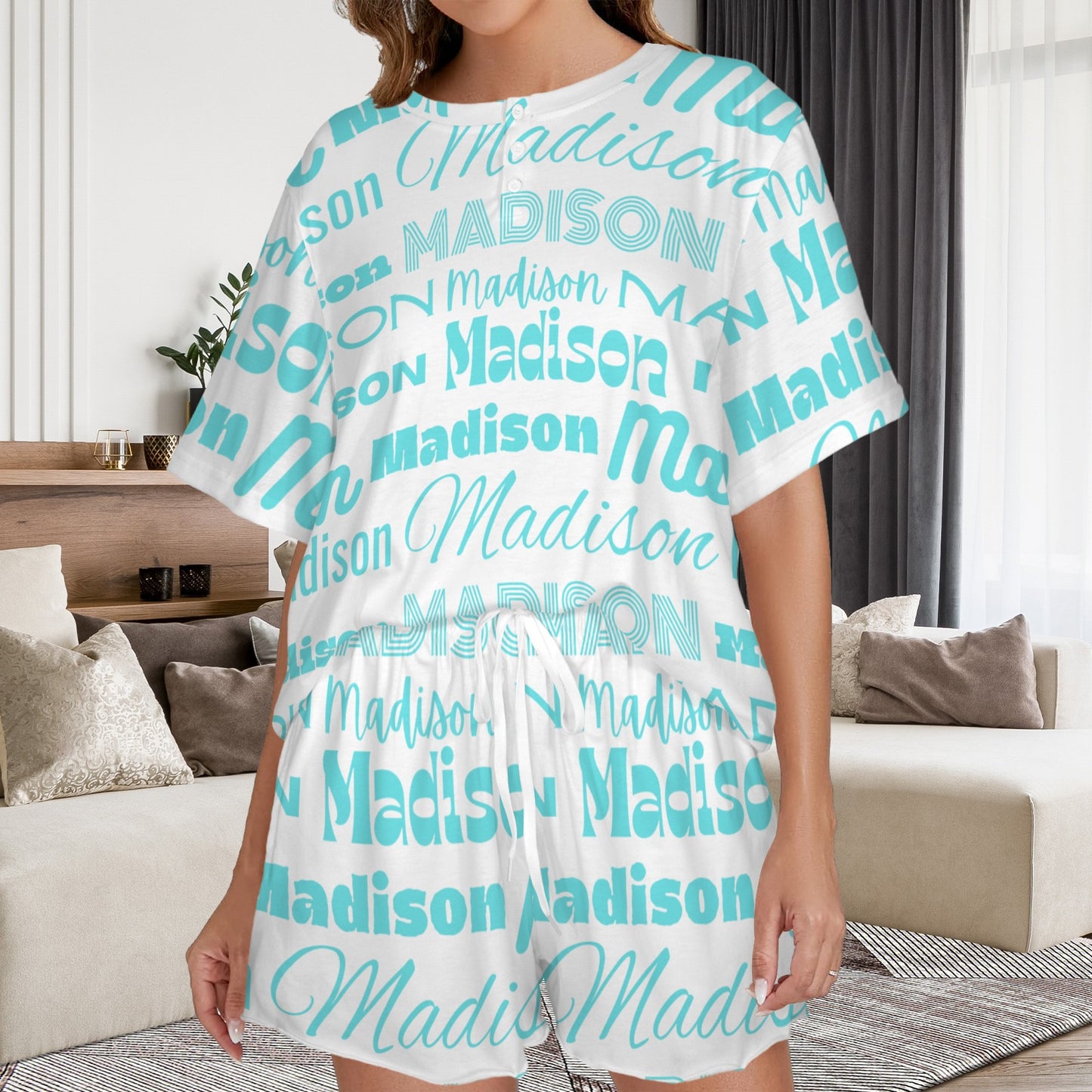 Madison Short Sleeve Shorts Pajamas