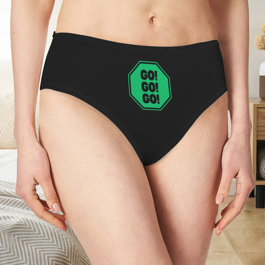 Go Go Go Panties - Black