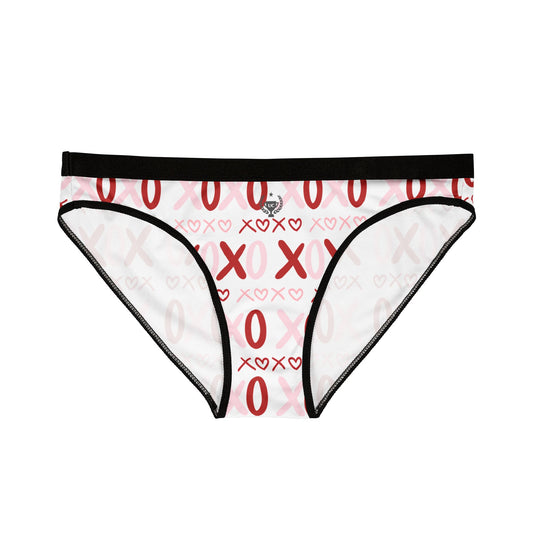 Women's Bikini Underwear — XOXO Valentine Pattern