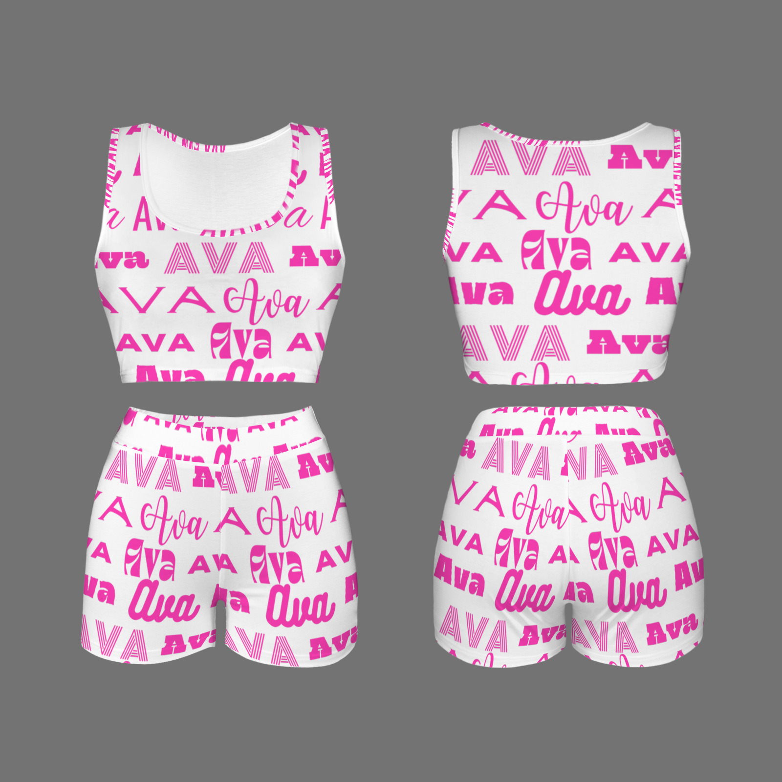 Ava Tank and Shorts Set
