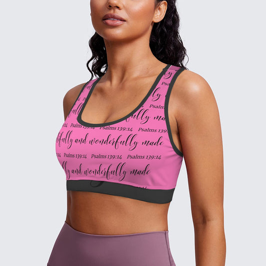 Beautifully and Wonderfully Made Sports Bra