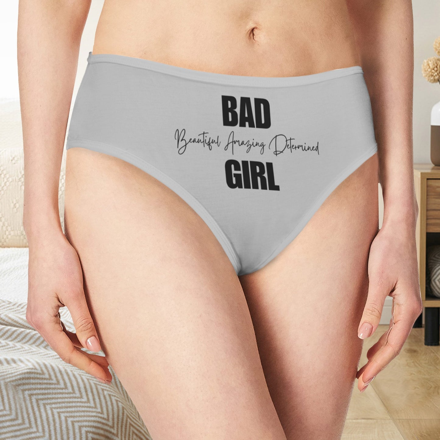 BAD Girl Panties - Gray