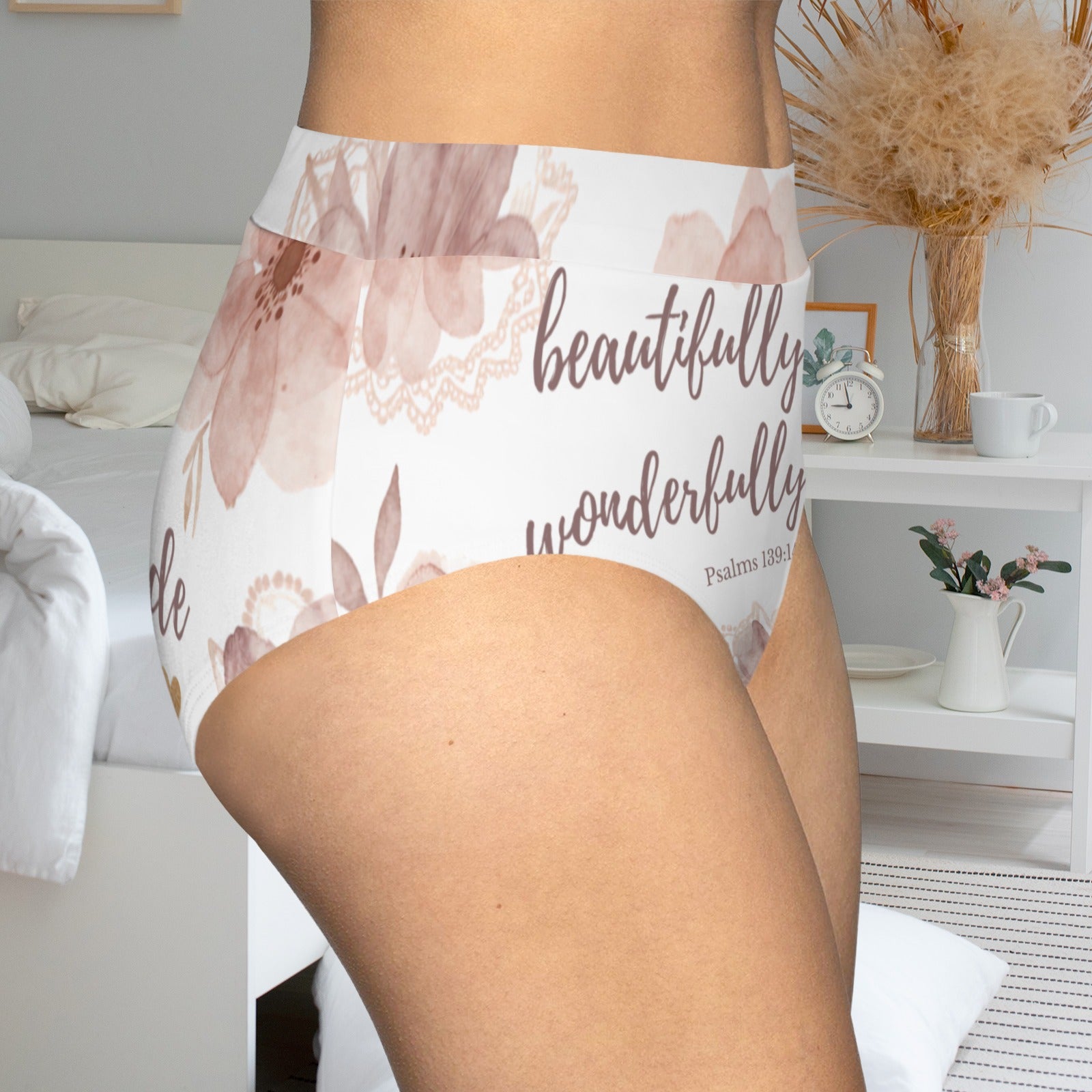 Rose Beautifully and Wonderfully Made Panties