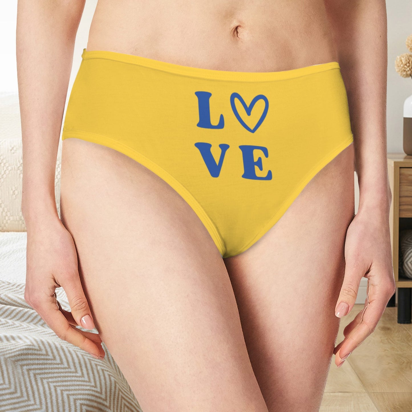 Love Panties - Blue and Gold
